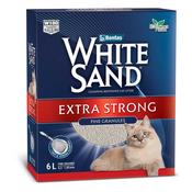 WHITE SAND Extra Strong Clumping Cat Litter, 6 Litre image