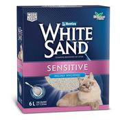 WHITE SAND Sensitive Cat Litter, 6 Litre image