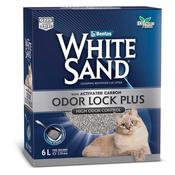 WHITE SAND Odour Lock Plus Cat Litter, 6 Litre image