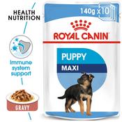 ROYAL CANIN Maxi Puppy Gravy Pouch, 140g image