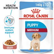 ROYAL CANIN Medium Puppy Gravy Pouch, 140g image