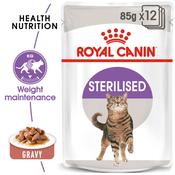 ROYAL CANIN Sterilised Adult Gravy Pouch, 85g image
