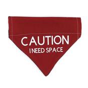 BERTS BOWS Caution Dog Bandana image