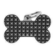 MY FAMILY XL Bone Bronx Studs ID Tag image