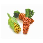 CRITTERS CHOICE Mini Carrots &amp;amp; Corn Toys, 3 Pack image