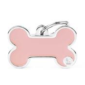 MY FAMILY Large Bone Pink ID Tag image