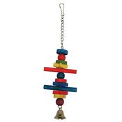 HAPPY PET Shooting Star Wood Bird Toy image