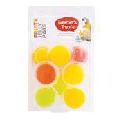 HAPPY PET Tweeter's Treats Jelly Pots Fruity Flavours,  8 Pack image