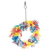 HAPPY PET Flossin' Ring Bird Toy image