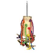 HAPPY PET Bamboo Puzzle Bird Toy image