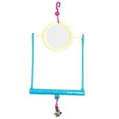 HAPPY PET Mirror Swing Bird Toy image