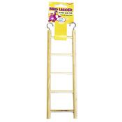 HAPPY PET Wooden Bird Ladder, 5 Step image