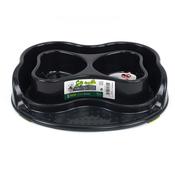 M-PETS Eco Double Heart Pet Bowl image