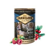 CARNILOVE Wild Meat Dog Food Can, Salmon &amp;amp; Turkey image