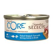 WELLNESS CORE Flaked Tuna &amp;amp; Shrimp Cat Food, 79g image