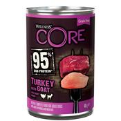 WELLNESS CORE Dog Turkey &amp;amp; Goat Can, 400g image