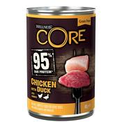 WELLNESS CORE Chicken &amp;amp; Duck Dog Food Can, 400g image