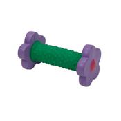 LI'L PALS Latex Flower Dumbbell Dog Toy image