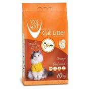 VAN CAT Orange Clumping Litter, 10kg image