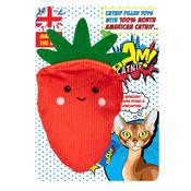 BAM! 100% American Catnip Filled Strawberry Genie image