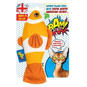 BAM! 100% American Catnip Filled Clownfish Genie image