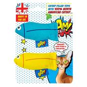 BAM! 100% American Catnip Filled Tiddler, 2 Pack image