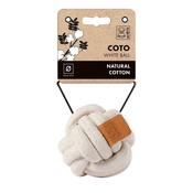 M-PETS Coto Dog Ball, White image