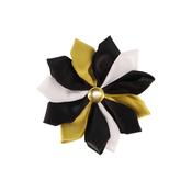 ACCENT Dog Collar Accessory, Metallic Gold Flower