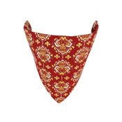 ACCENT Over-The-Collar Dog Bandana, Burgundy Crown image