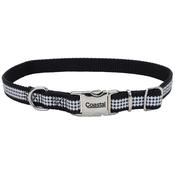 RIBBON Adjustable Dog Collar, Houndstooth image
