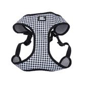 RIBBON Designer Wrap Adjustable Dog Harness, Houndstooth image