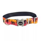 SUBLIME Adjustable Dog Collar, Sunset Palms image