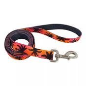 SUBLIME Reversible Dog Lead, Sunset Palms image