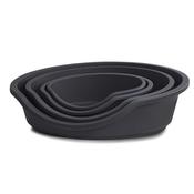 MP BERGAMO Tino Eco Plastic Dog Bed, Black image