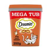 DREAMIES Cat Treats with Chicken, Megatub 350g image