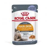 ROYAL CANIN Hair &amp;amp; Skin Jelly Pouch, 85g image