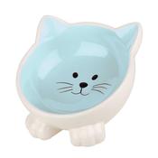 HAPPY PET Orb Cat Bowl, Blue image