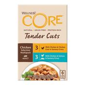 WELLNESS CORE Cat Tender Cuts Chicken Selection Multipack, 6x85g image