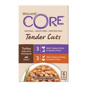 WELLNESS CORE Cat Tender Cuts Turkey Selection Multipack, 6x85g image