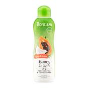 TROPICLEAN Papaya &amp;amp; Coconut Luxury 2-in-1 Shampoo &amp;amp; Conditioner image