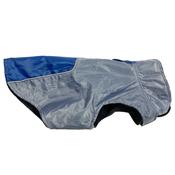 GO WALK Lightweight Anorak for Dogs, Grey/Blue image