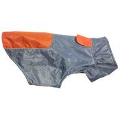 GO WALK Lightweight Anorak for Dogs, Orange/Grey image