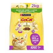 GO-CAT Duck &amp;amp; Chicken Adult Cat Food, 2kg image
