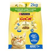 GO-CAT Herring Tuna &amp;amp; Veg Adult Cat Food, 2kg image