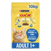 GO-CAT Herring Tuna &amp;amp; Veg Adult Cat Food, 10kg image