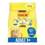 GO-CAT Tuna &amp;amp; Herring Dry Cat Food, 4kg image