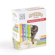 M-PETS Creamy Cat Treats Mixed Multipack, 40+8 Free image