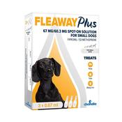 FLEAWAY Plus Flea &amp;amp; Tick Treatment for Dogs, 3 Pipette image