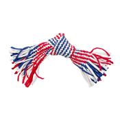 HAPPY PET Twist-Tee Recycled 1 Knot &amp;amp; Tassel Tugger for Large Dog image