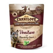 CARNILOVE Dog Pouch Paté, Venison &amp;amp; Strawberry 300g image